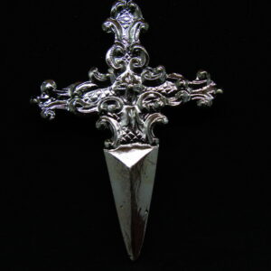 Puñal en plateado Ref 119-2