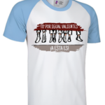 Camiseta Caiman Blanco- Celeste