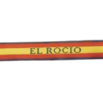 Pulsera tejida El Rocío Bandera España Azul