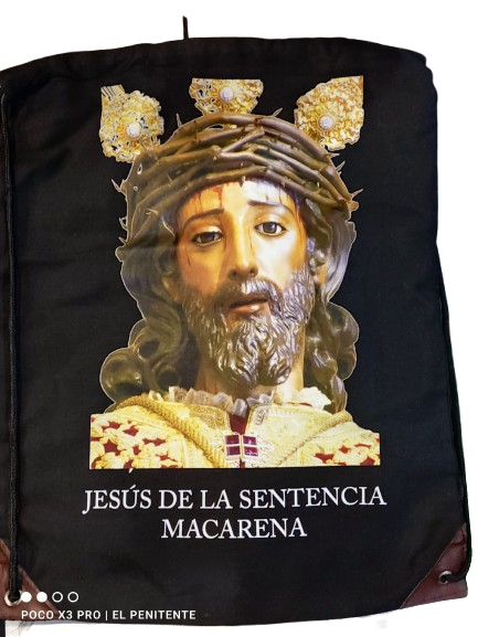 Mochila Saco Señor De la Sentencia