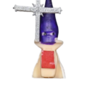 Cruz de Guia Morado/blanco