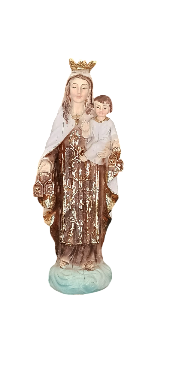 Virgen del carmen 10 cm