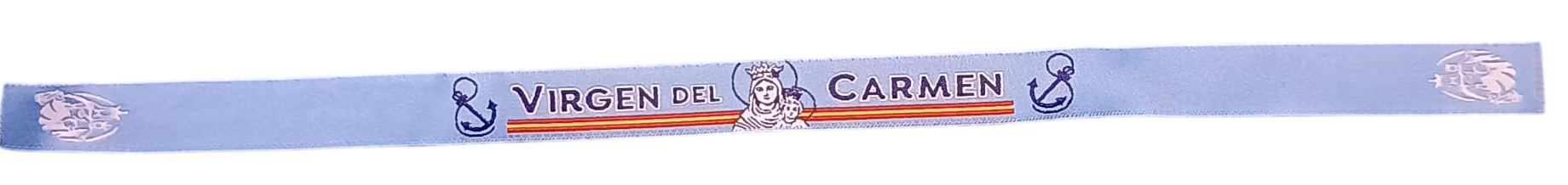 Pulsera tejida Virgen del Carmen