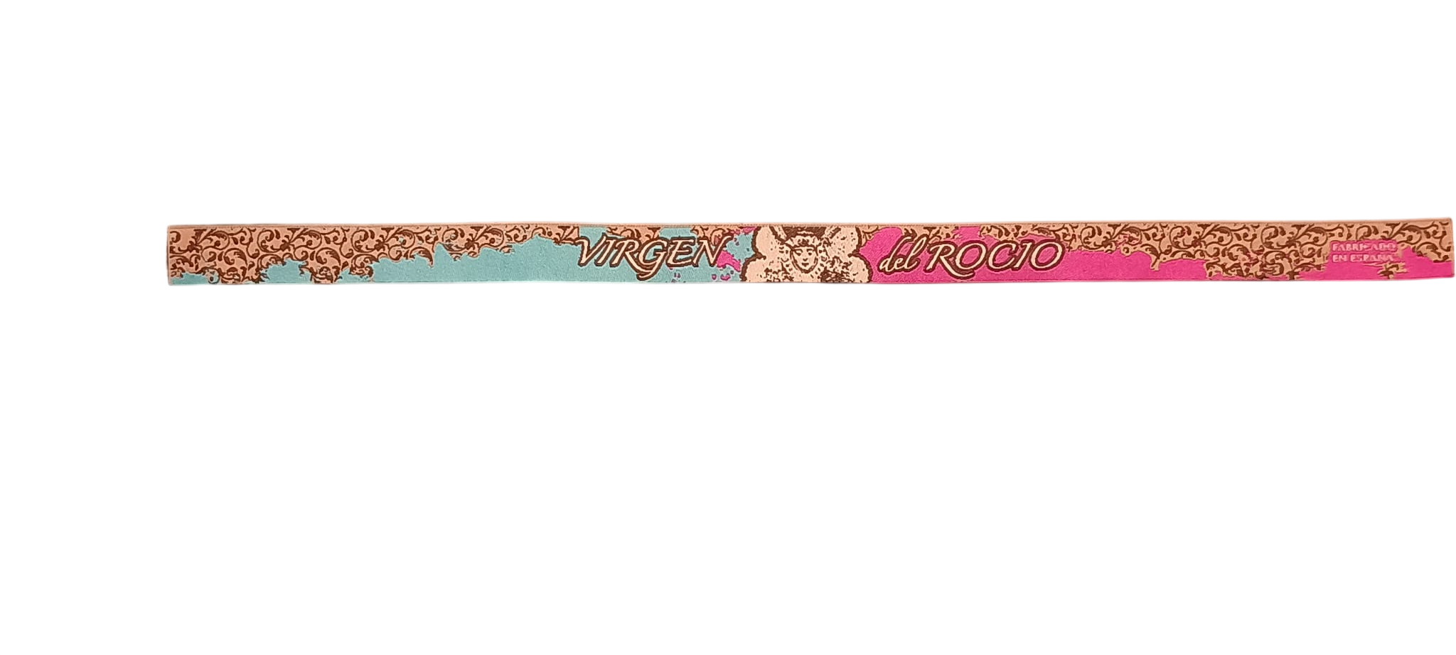 Pulsera tejida Virgen del Rocio